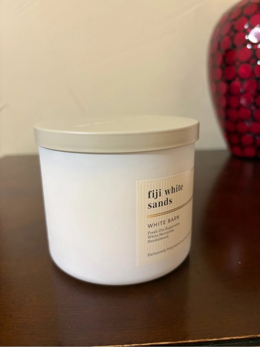 Bath & Body Works Fiji White Sands Foamin Hand Soap & 3 Wick Candle Set